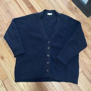 L’envers Claude Cardigan in Navy S/M